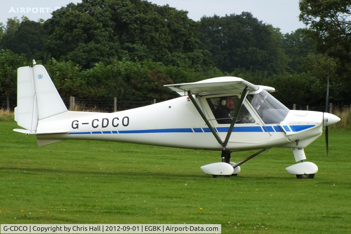 G-CDCO, 2005 Comco Ikarus C42 FB UK C/N PFA 322-14315, at the at the LAA Rally 2012, Sywell