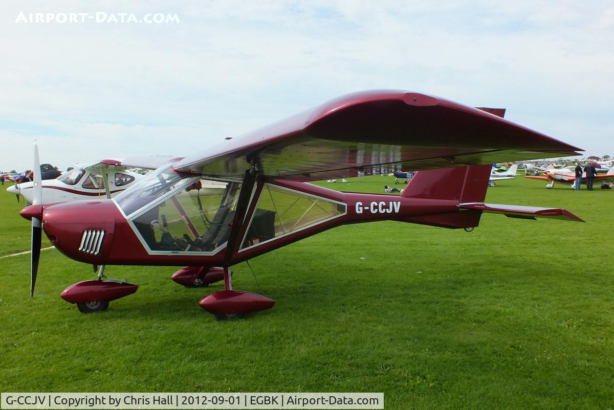 G-CCJV, 2004 Aeroprakt A-22 Foxbat C/N PFA 317-14082, at the at the LAA Rally 2012, Sywell
