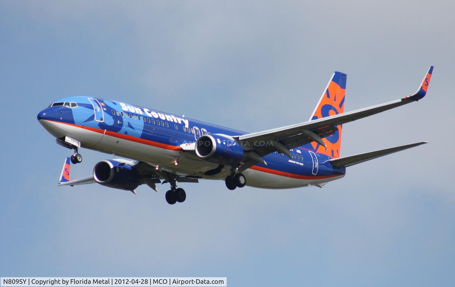 N809SY, 2005 Boeing 737-8Q8 C/N 30683, Sun Country 737-800