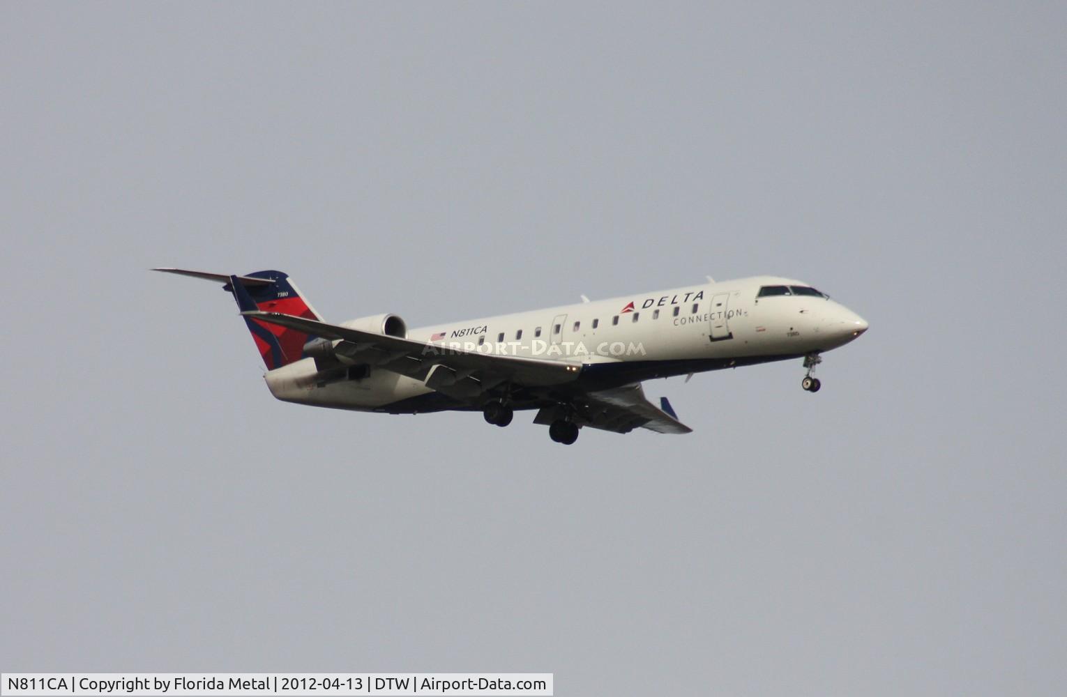 N811CA, 2000 Bombardier CRJ-100ER (CL-600-2B19) C/N 7380, Comair CRJ