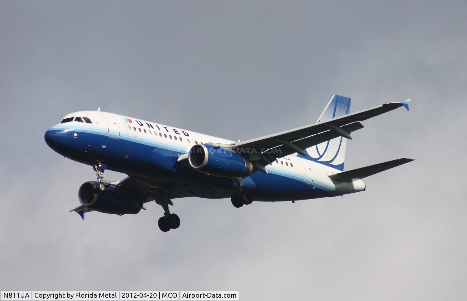 N811UA, 1998 Airbus A319-131 C/N 847, United A319