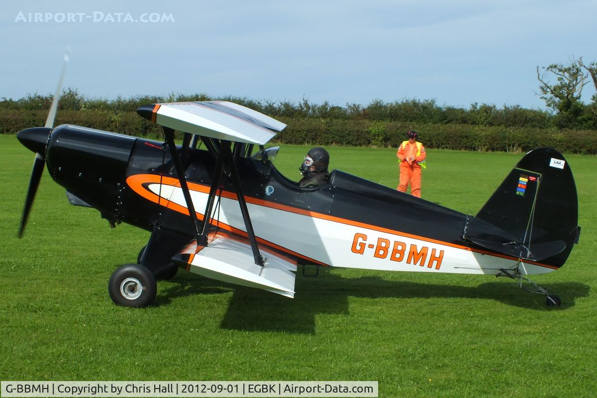 G-BBMH, 1982 EAA Biplane Model P-1 C/N PFA 1348, at the at the LAA Rally 2012, Sywell