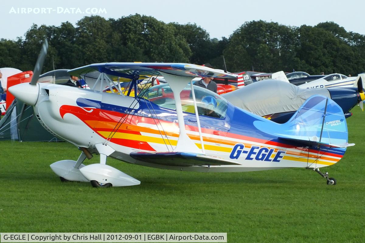 G-EGLE, 1980 Christen Eagle II C/N F0053, at the at the LAA Rally 2012, Sywell