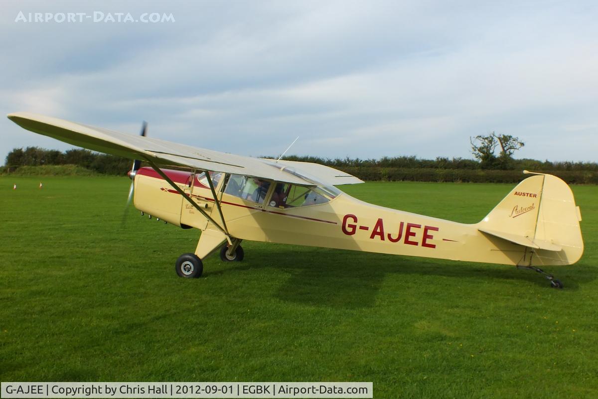 G-AJEE, 1946 Auster J-1 Autocrat C/N 2309, at the at the LAA Rally 2012, Sywell