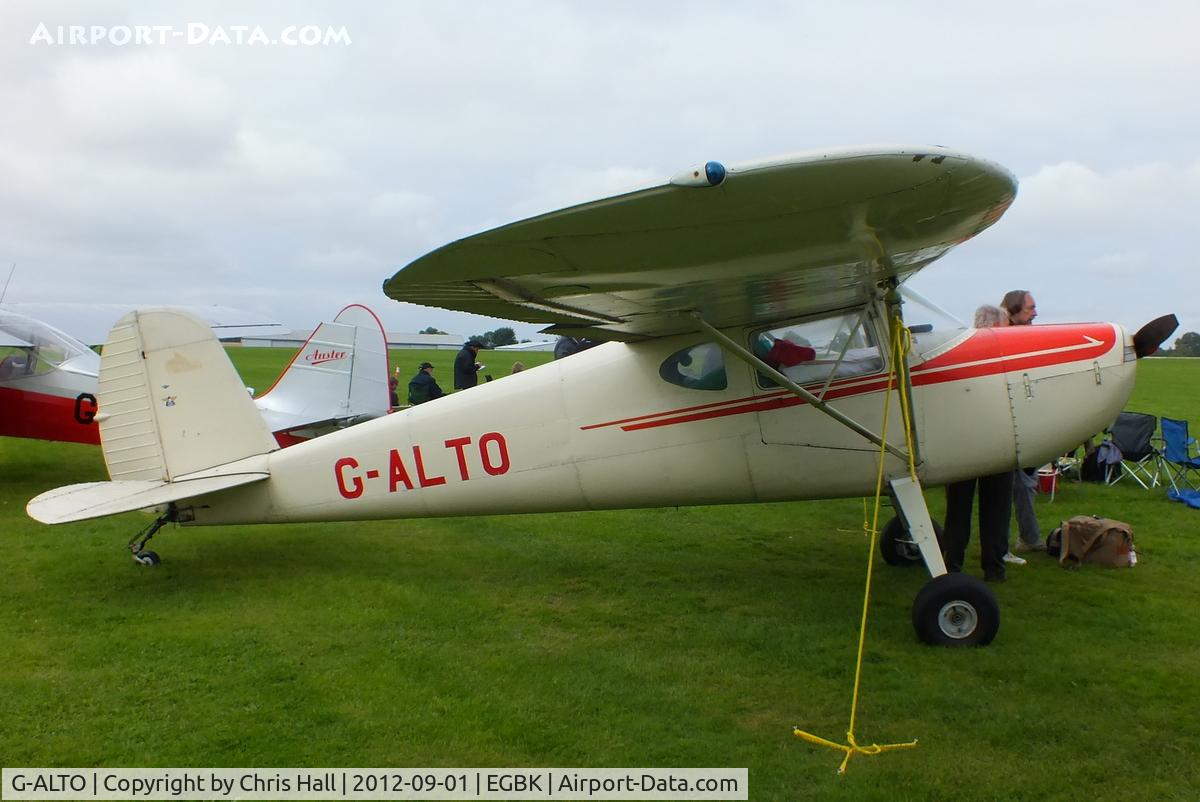 G-ALTO, 1948 Cessna 140 C/N 14253, at the at the LAA Rally 2012, Sywell