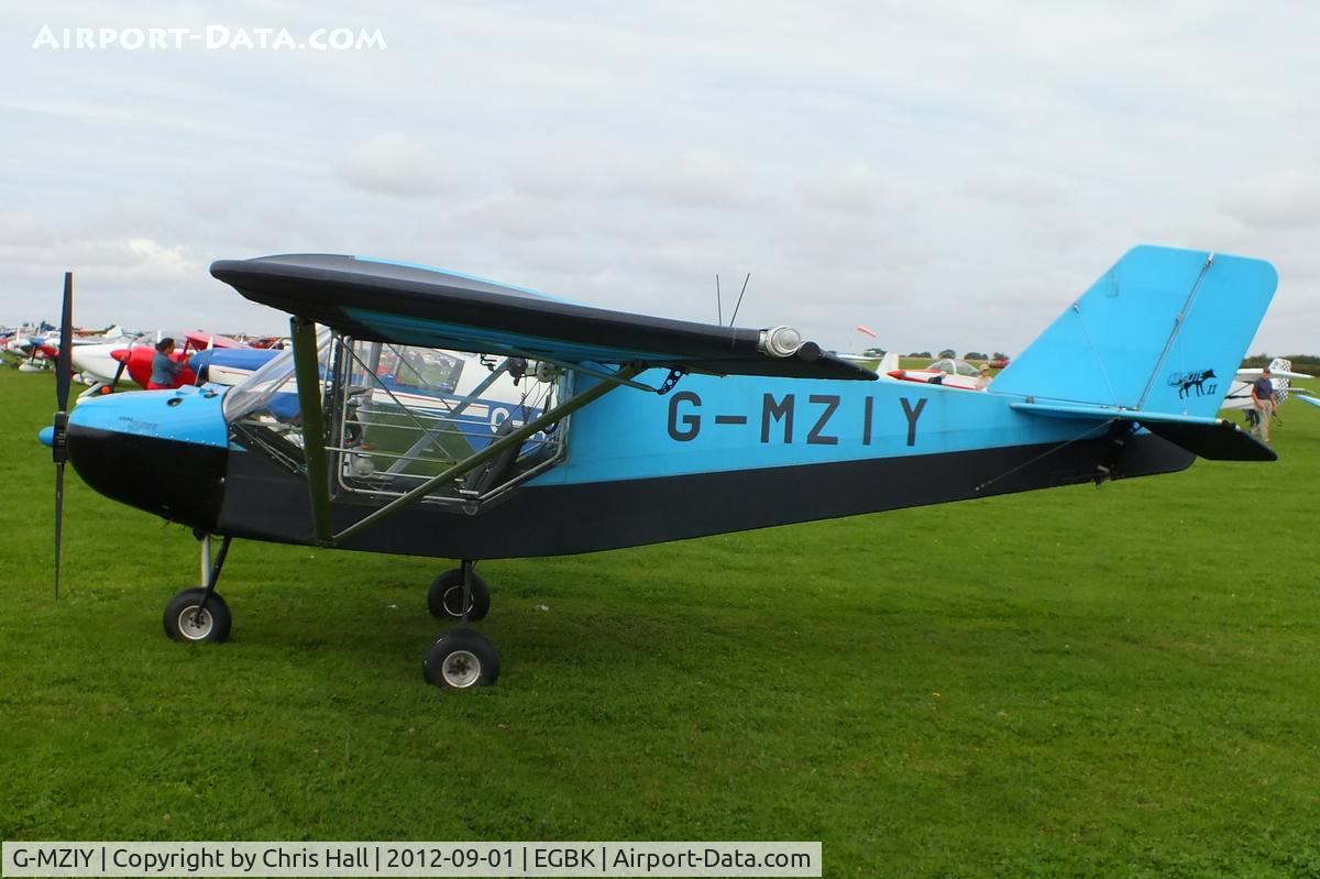 G-MZIY, 1997 Rans S-6ESD XL Coyote II C/N PFA 204-13184, at the at the LAA Rally 2012, Sywell