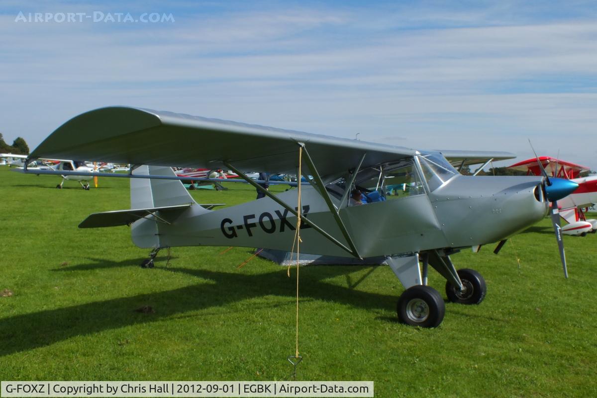 G-FOXZ, 2004 Denney Kitfox C/N PFA 172-11834, at the at the LAA Rally 2012, Sywell