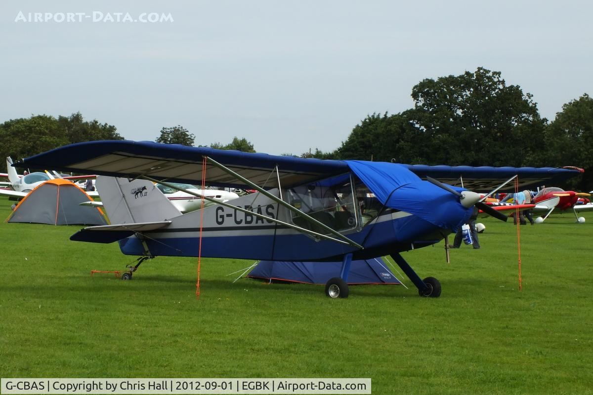 G-CBAS, 2001 Rans S-6ES Coyote II C/N PFA 204-13688, at the at the LAA Rally 2012, Sywell