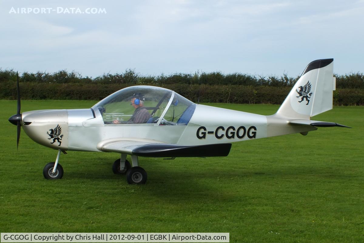G-CGOG, 2010 Aerotechnik EV-97A Eurostar C/N LAA 315A-14980, at the at the LAA Rally 2012, Sywell
