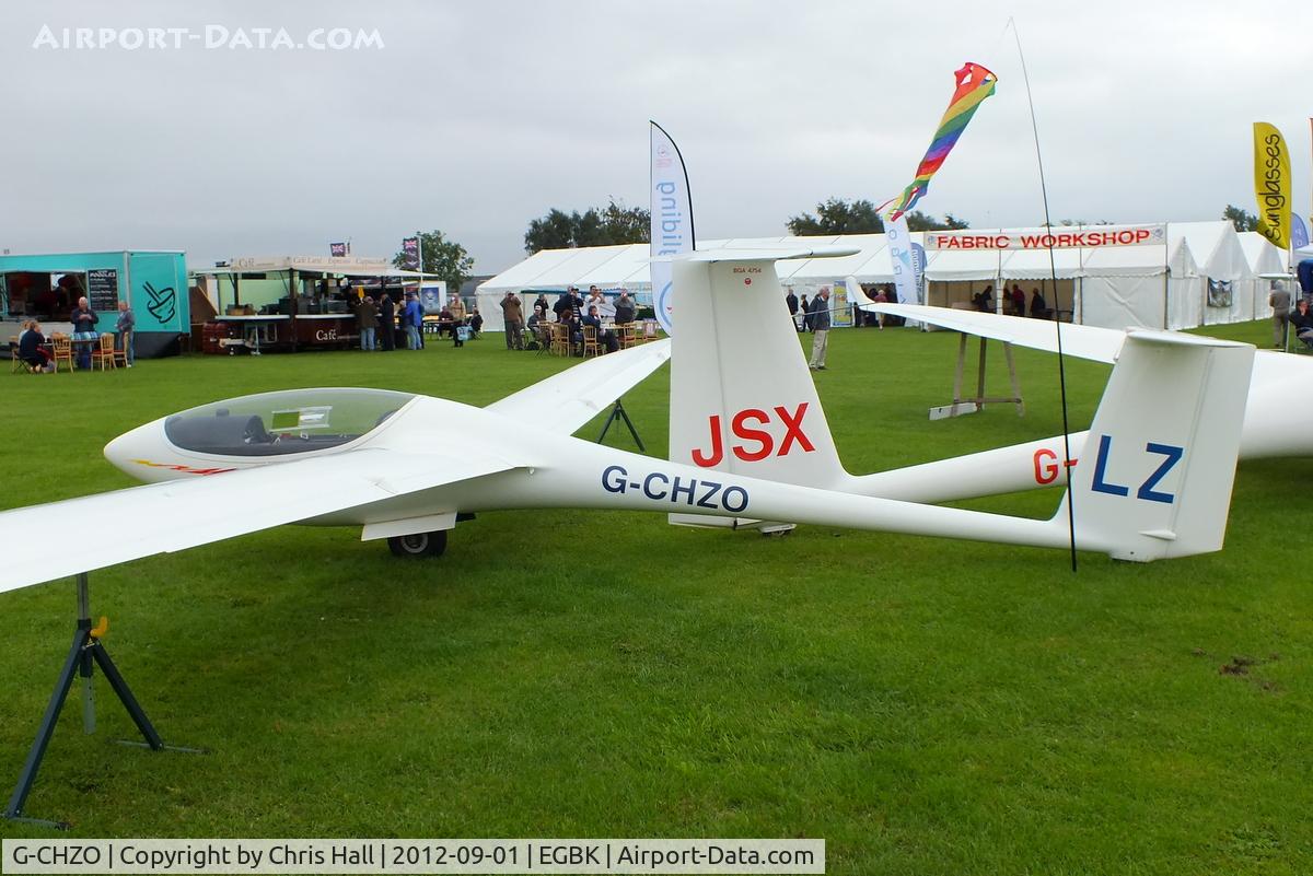 G-CHZO, 1996 Schleicher ASW-27b C/N 27018, at the at the LAA Rally 2012, Sywell