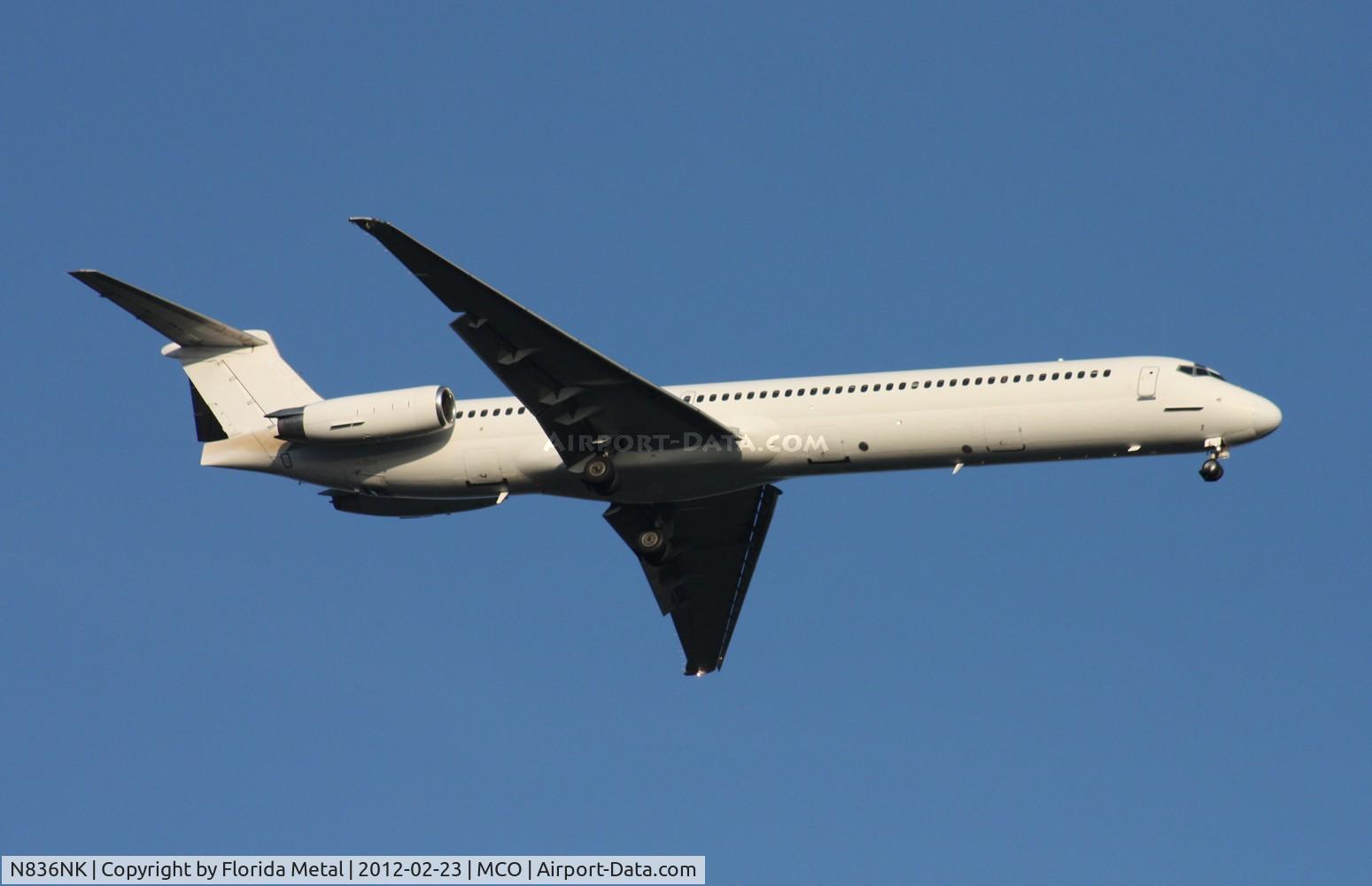 N836NK, 1990 McDonnell Douglas MD-83 (DC-9-83) C/N 53045, Dutch Antilles Express MD-83