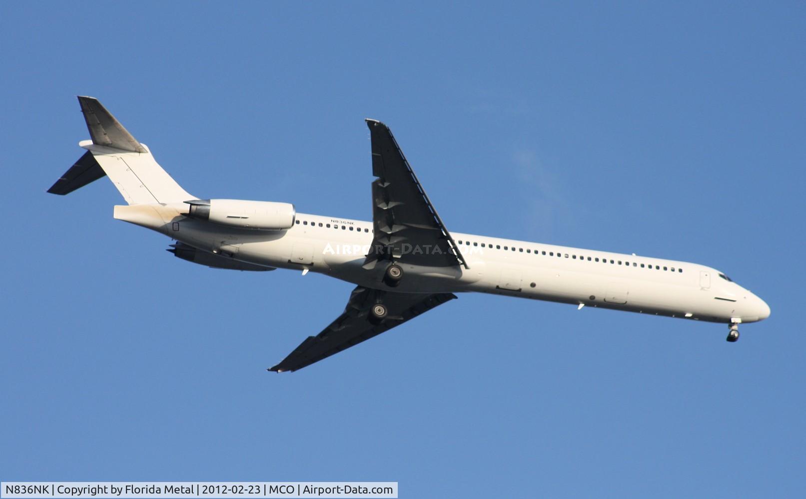 N836NK, 1990 McDonnell Douglas MD-83 (DC-9-83) C/N 53045, Dutch Antilles Express MD-83