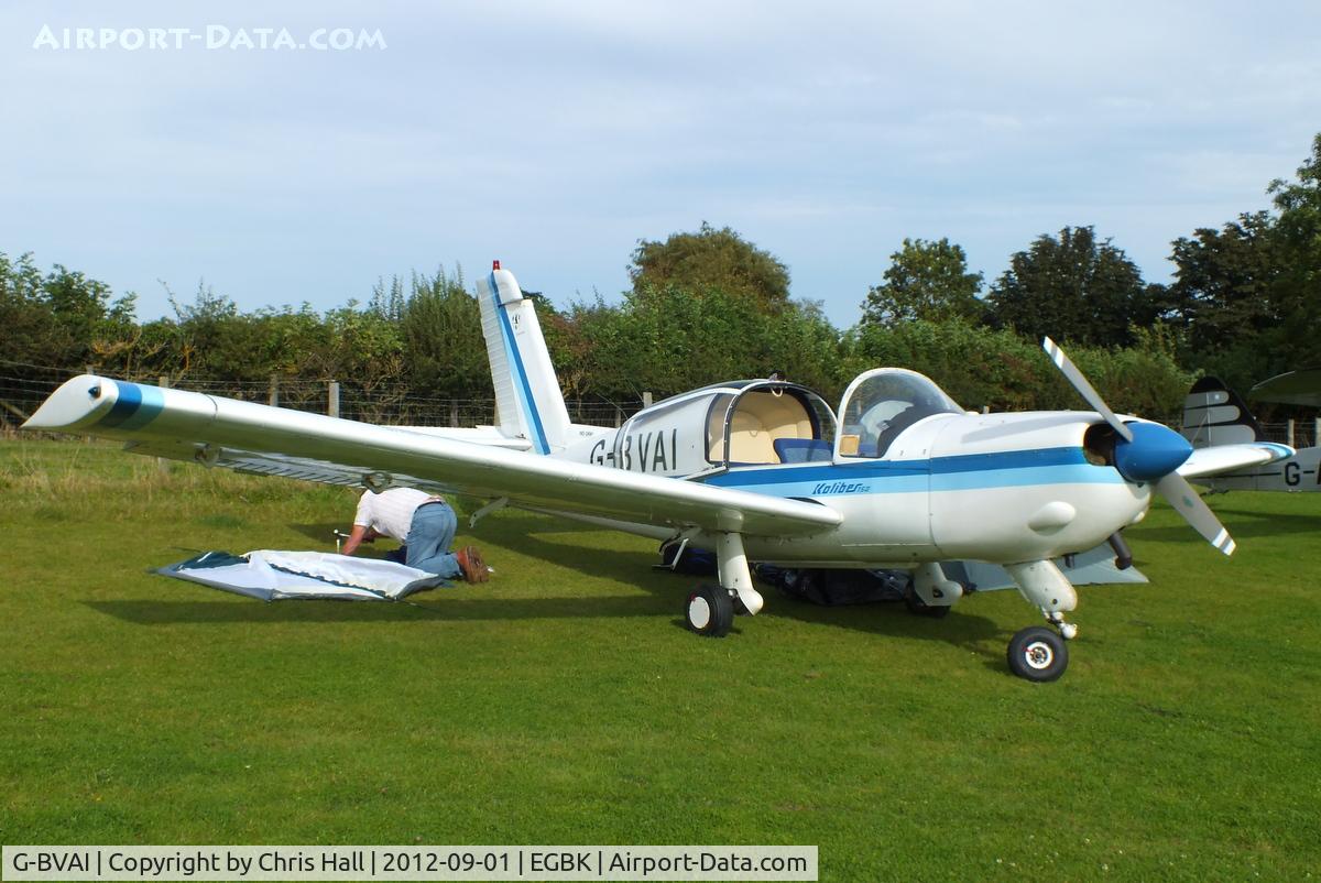 G-BVAI, 1990 PZL-Okecie PZL-110 Koliber 150 C/N 03900040, at the at the LAA Rally 2012, Sywell
