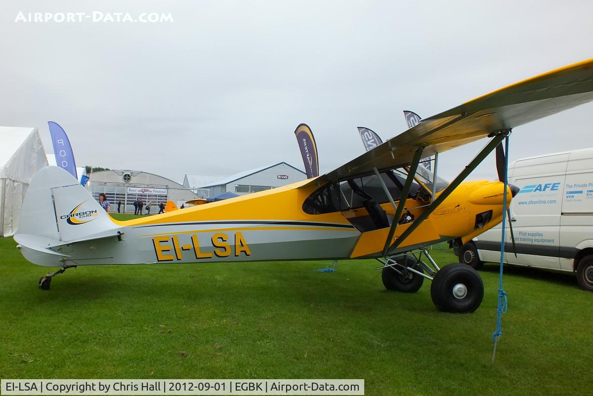 EI-LSA, 2009 Cub Crafters CC11-160 Carbon Cub SS C/N CC11-00096, at the at the LAA Rally 2012, Sywell