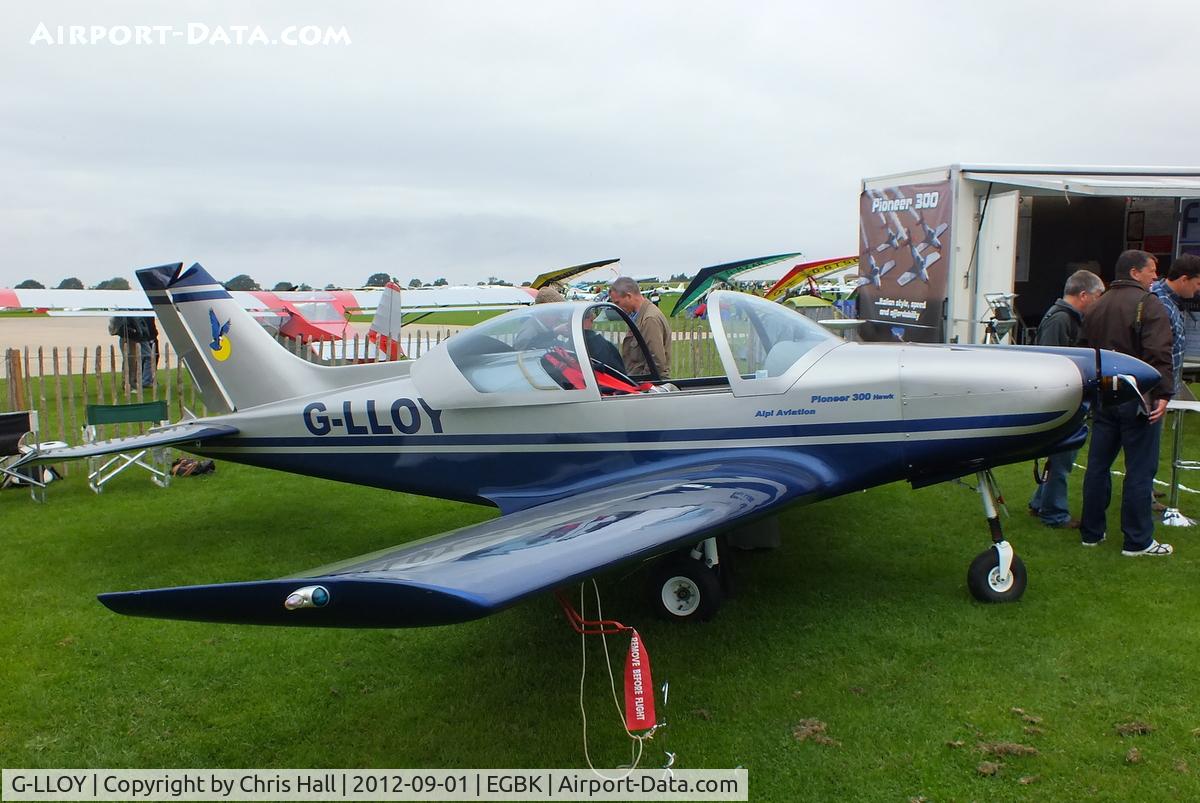 G-LLOY, 2006 Alpi Aviation Pioneer 300 Hawk C/N PFA 330A-14568, at the at the LAA Rally 2012, Sywell