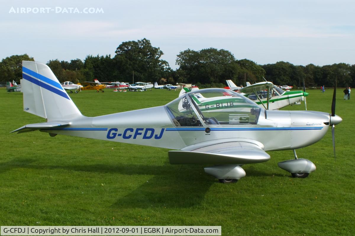 G-CFDJ, 2008 Cosmik EV-97 TeamEurostar UK C/N 3209, at the at the LAA Rally 2012, Sywell