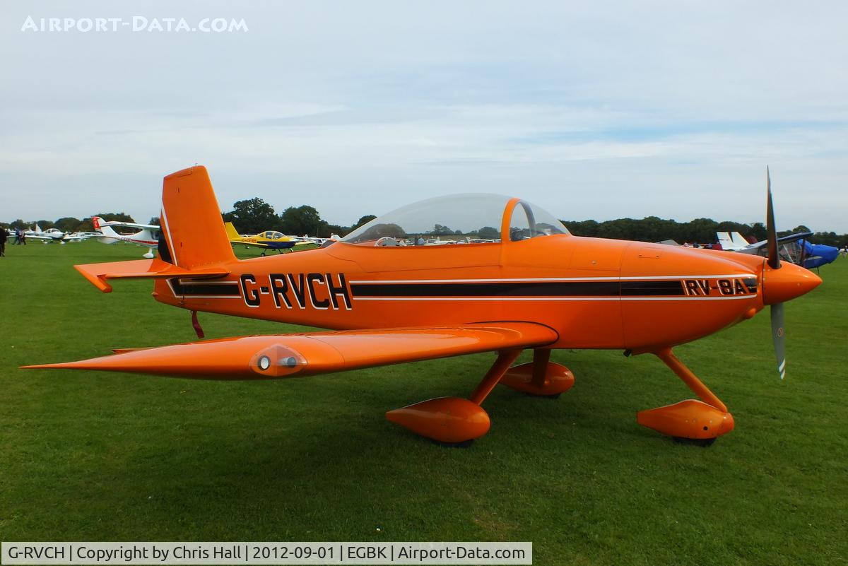 G-RVCH, 2009 Vans RV-8A C/N PFA 303-14116, at the at the LAA Rally 2012, Sywell