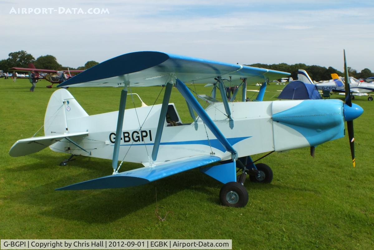 G-BGPI, 1986 Plumb BGP-1 C/N PFA 083-10359, at the at the LAA Rally 2012, Sywell