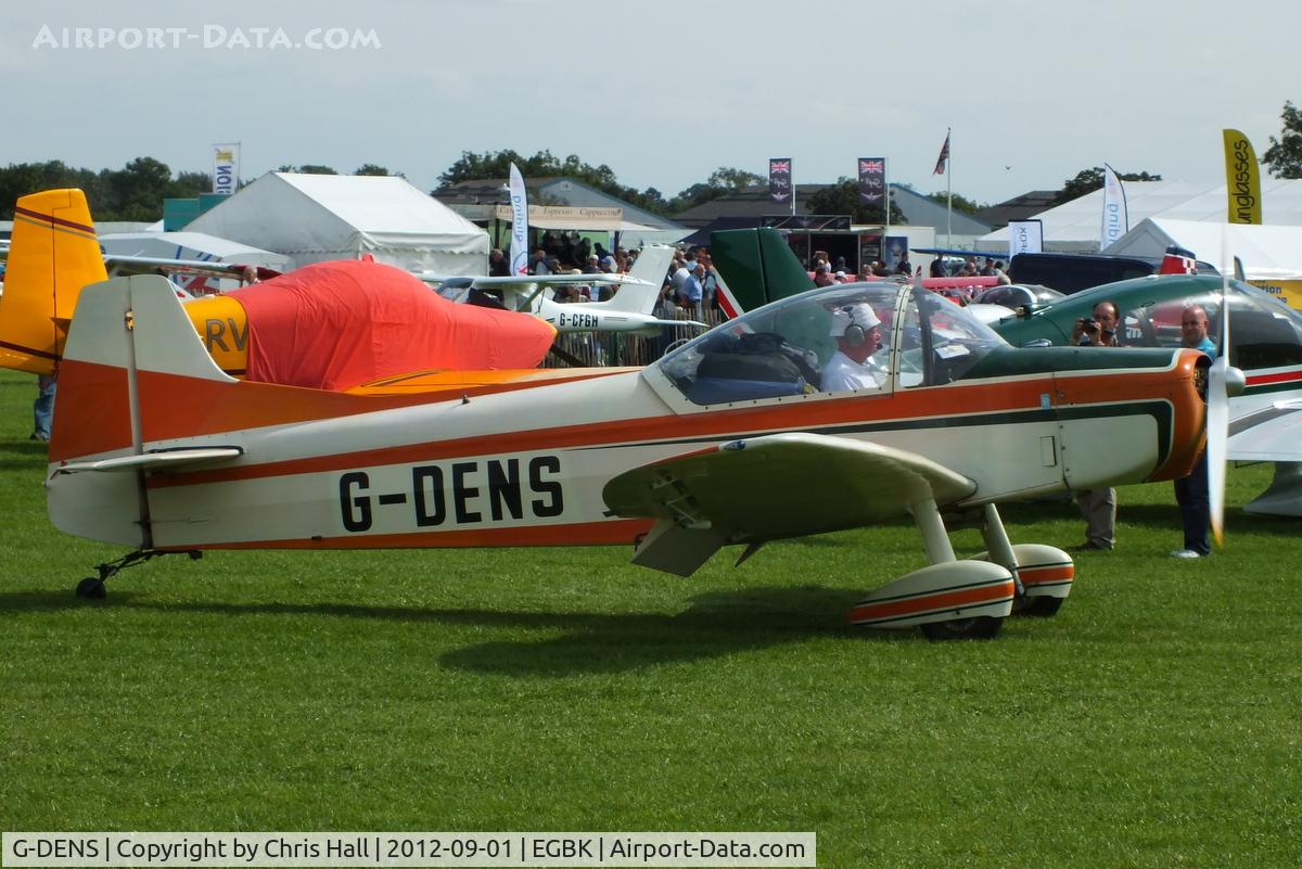 G-DENS, 1963 Binder CP-301S Smaragd C/N 121, at the at the LAA Rally 2012, Sywell