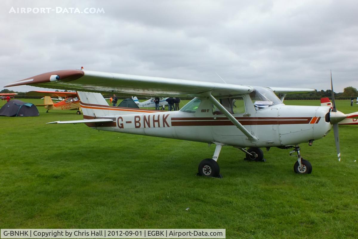 G-BNHK, 1981 Cessna 152 C/N 152-85355, at the at the LAA Rally 2012, Sywell