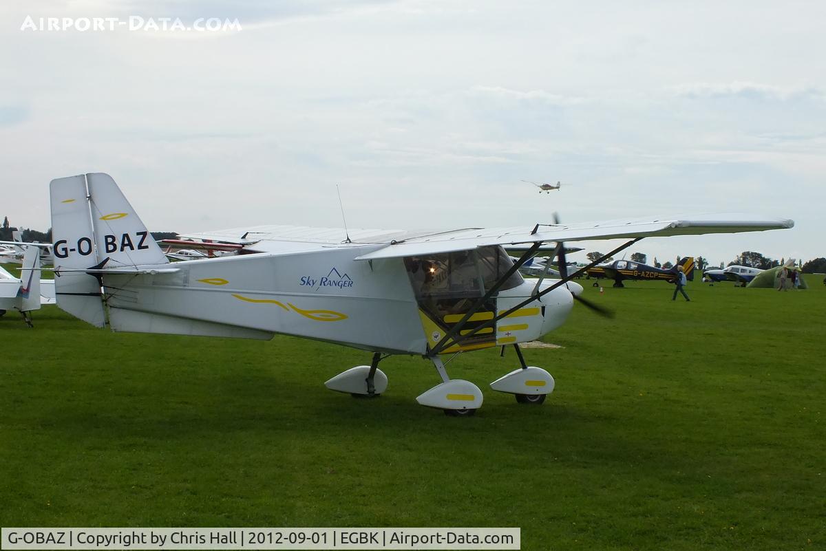 G-OBAZ, 2003 Best Off Skyranger 912(2) C/N BMAA/HB/322, at the at the LAA Rally 2012, Sywell