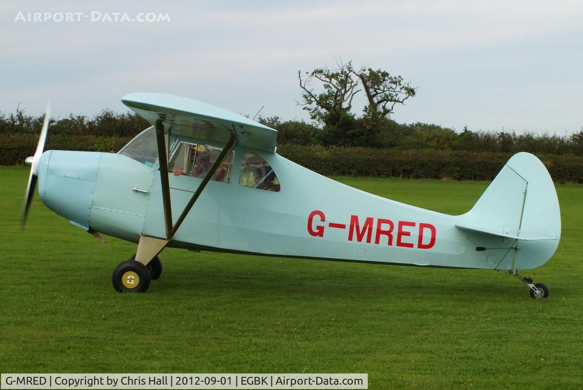 G-MRED, 2007 Christavia MK I C/N PFA 185-12935, at the at the LAA Rally 2012, Sywell