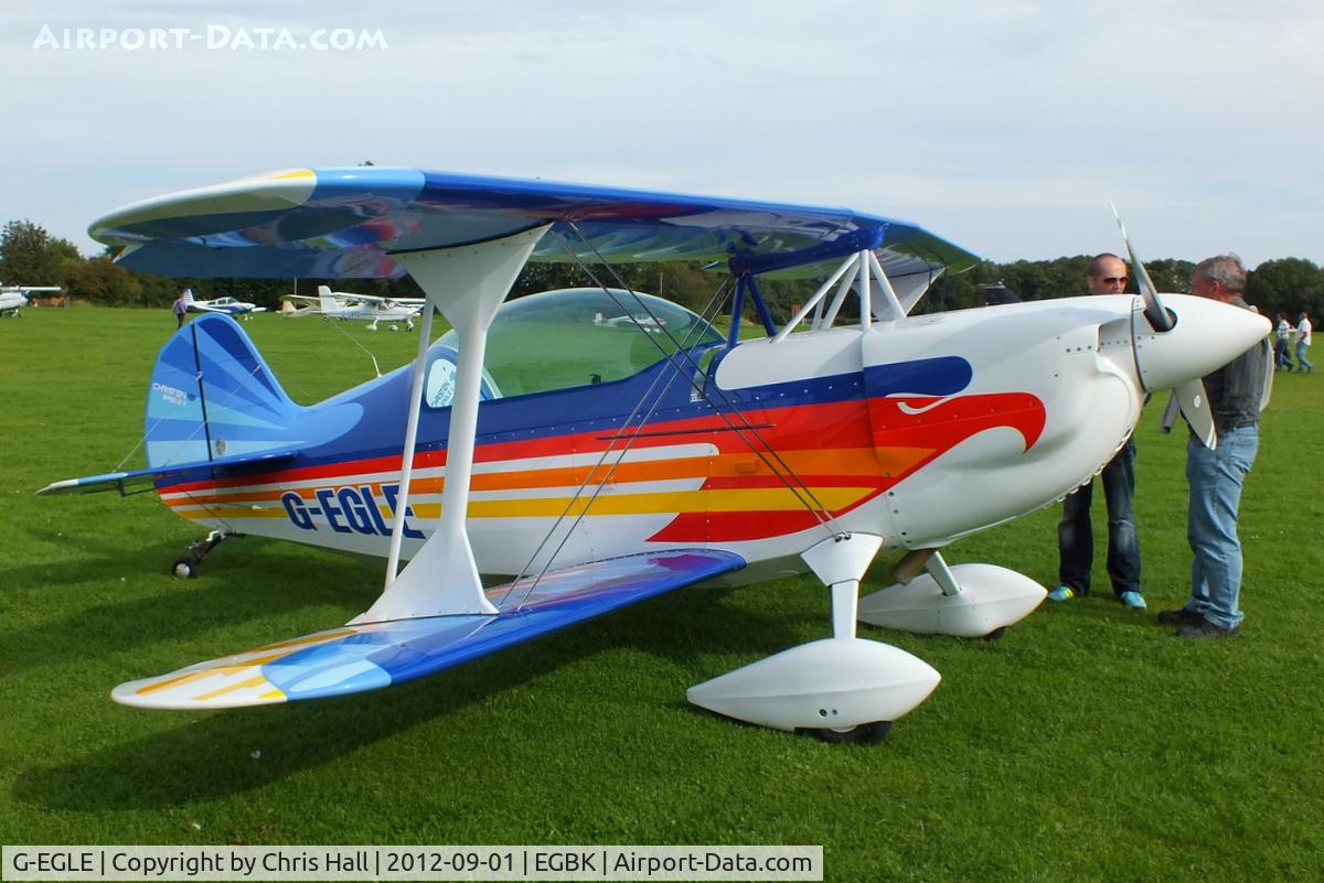G-EGLE, 1980 Christen Eagle II C/N F0053, at the at the LAA Rally 2012, Sywell
