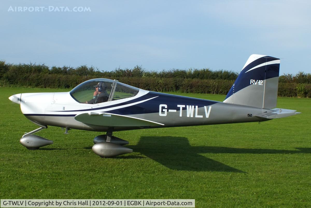 G-TWLV, 2011 Vans RV-12 C/N LAA 363-14931, at the at the LAA Rally 2012, Sywell