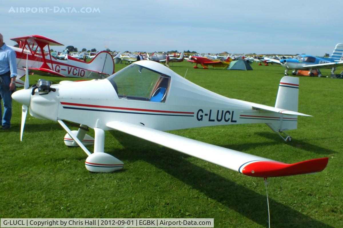 G-LUCL, 2010 Colomban MC-30 Luciole C/N LAA 371-14988, at the at the LAA Rally 2012, Sywell