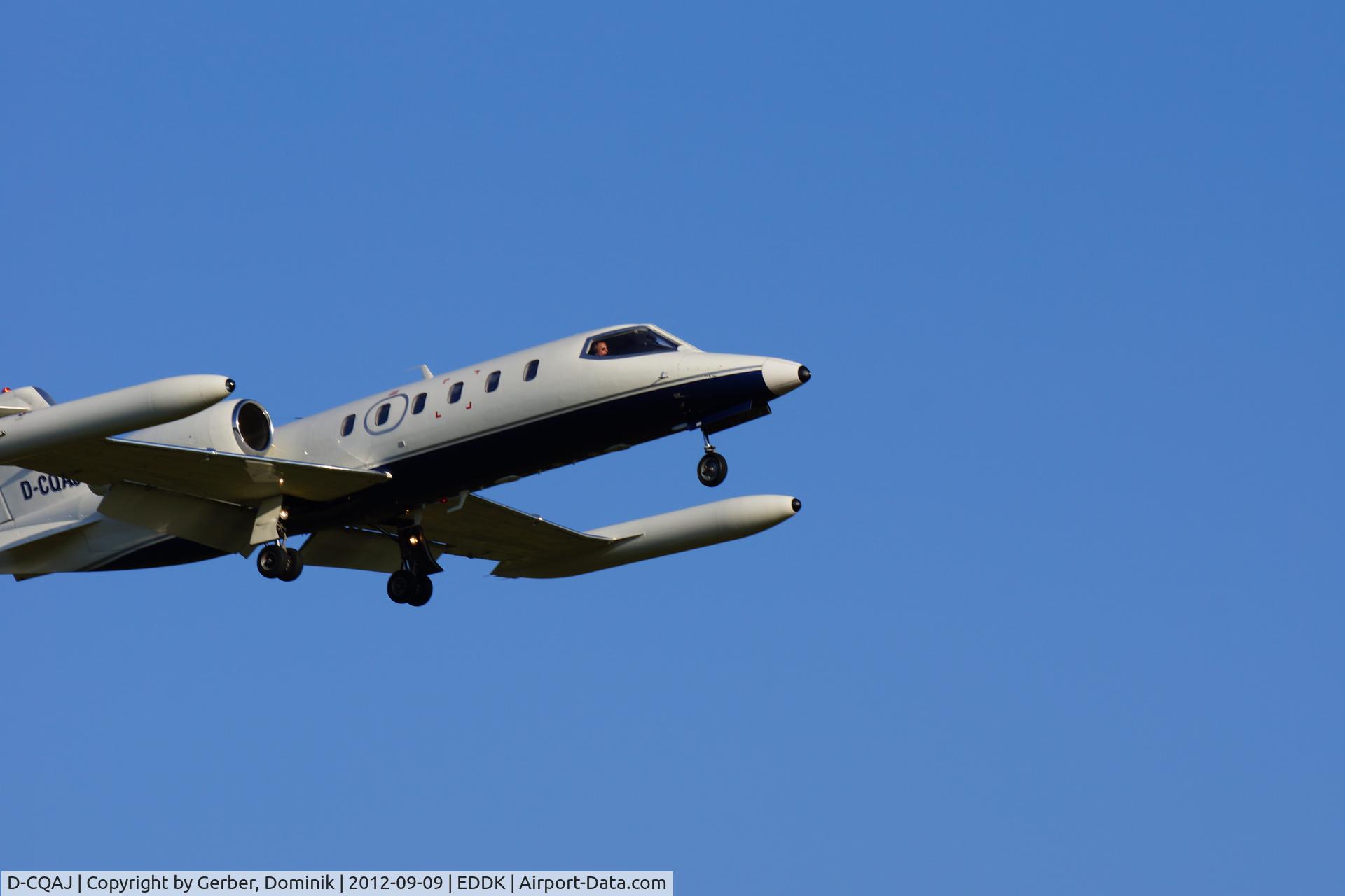 D-CQAJ, 1981 Gates Learjet 35A C/N 35A-421, CGN Airport, 2012-09-09, 6:09 PM