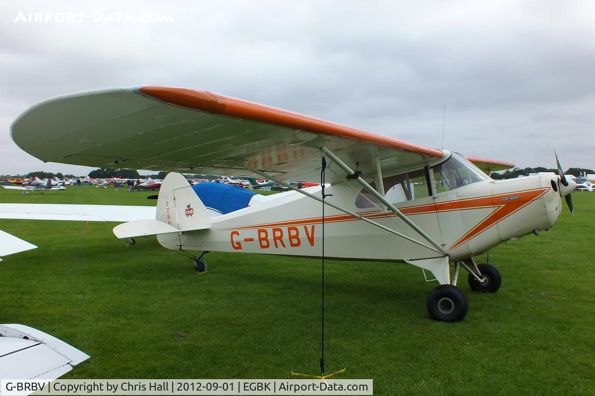 G-BRBV, 1941 Piper J-4A Cub Coupe C/N 4-1080, at the at the LAA Rally 2012, Sywell
