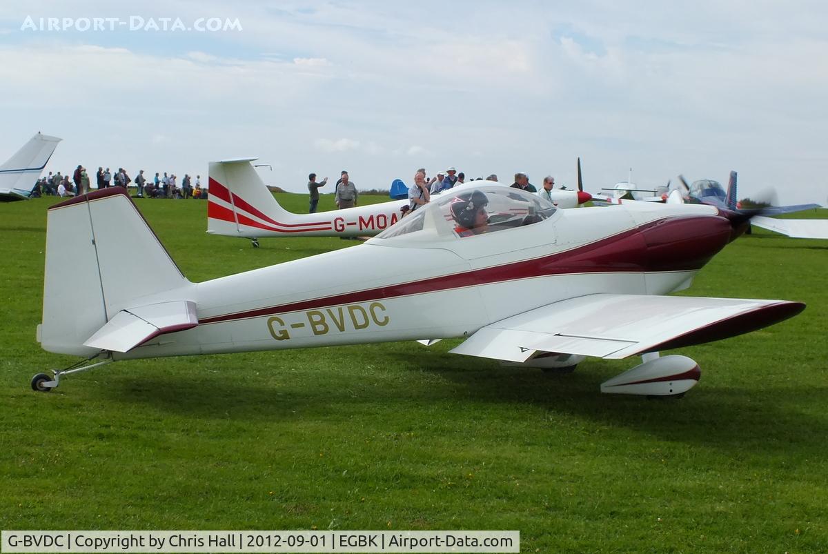 G-BVDC, 1994 Vans RV-3 C/N PFA 099-12218, at the at the LAA Rally 2012, Sywell
