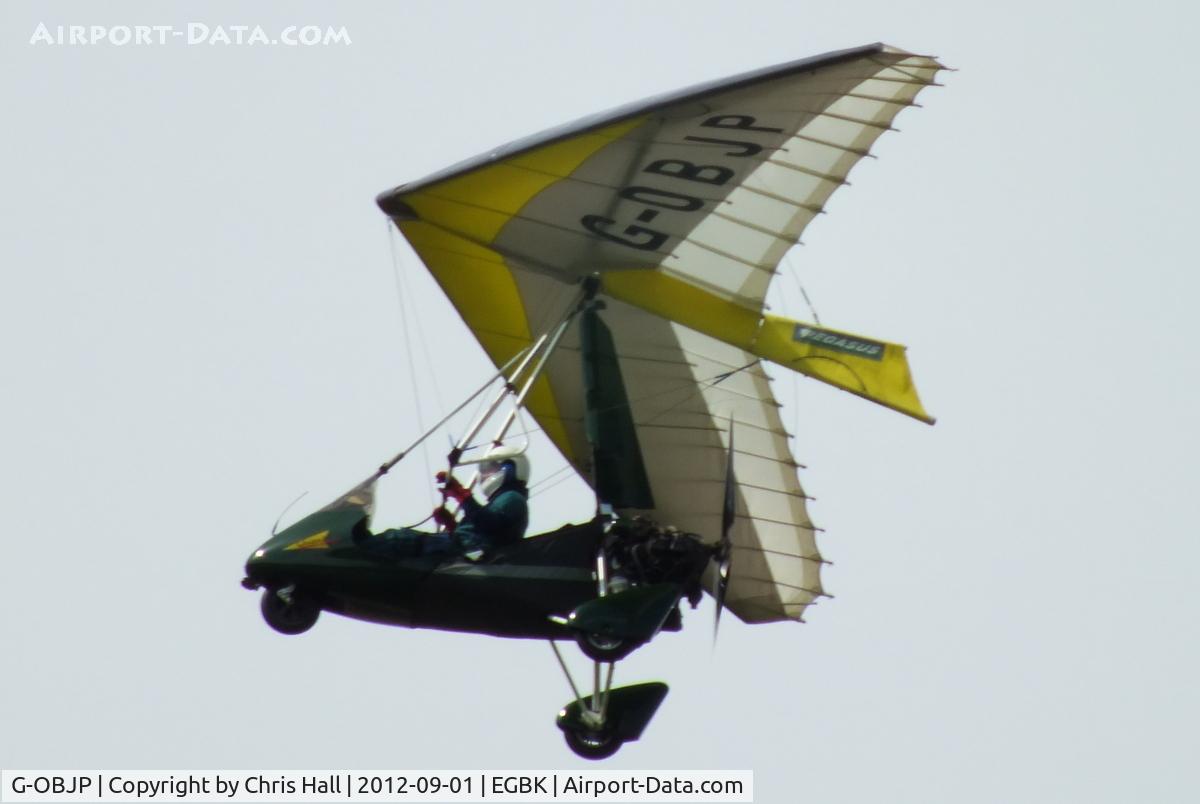 G-OBJP, 2001 Pegasus Quantum 15-912 C/N 7847, at the at the LAA Rally 2012, Sywell