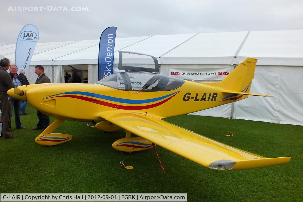 G-LAIR, 2006 Glasair II-S FT C/N PFA 149-11923, at the at the LAA Rally 2012, Sywell