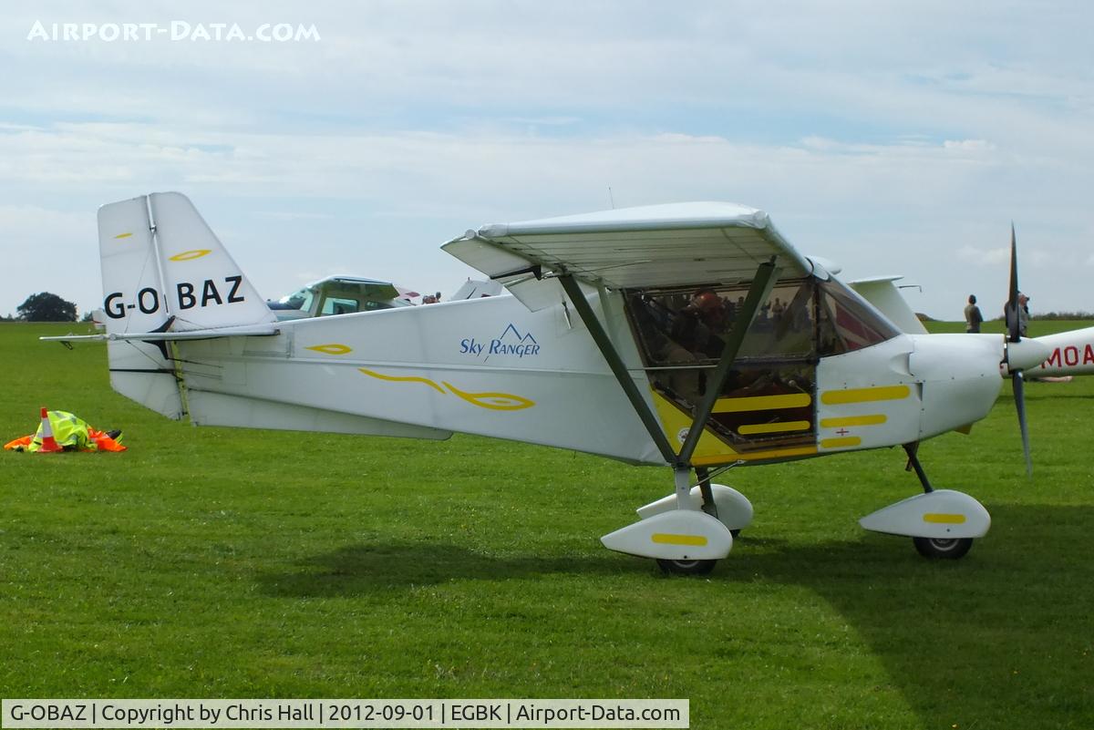 G-OBAZ, 2003 Best Off Skyranger 912(2) C/N BMAA/HB/322, at the at the LAA Rally 2012, Sywell