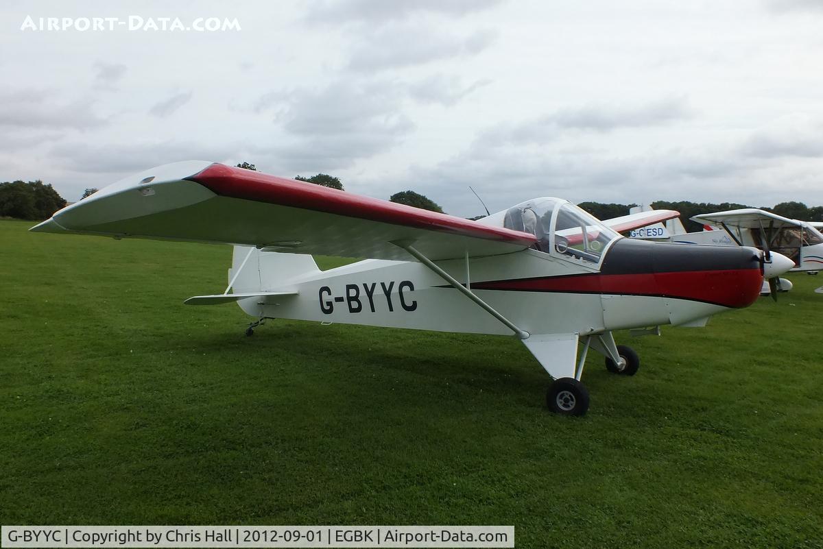 G-BYYC, 2000 Hapi Cygnet SF-2A C/N PFA 182-12311, at the at the LAA Rally 2012, Sywell