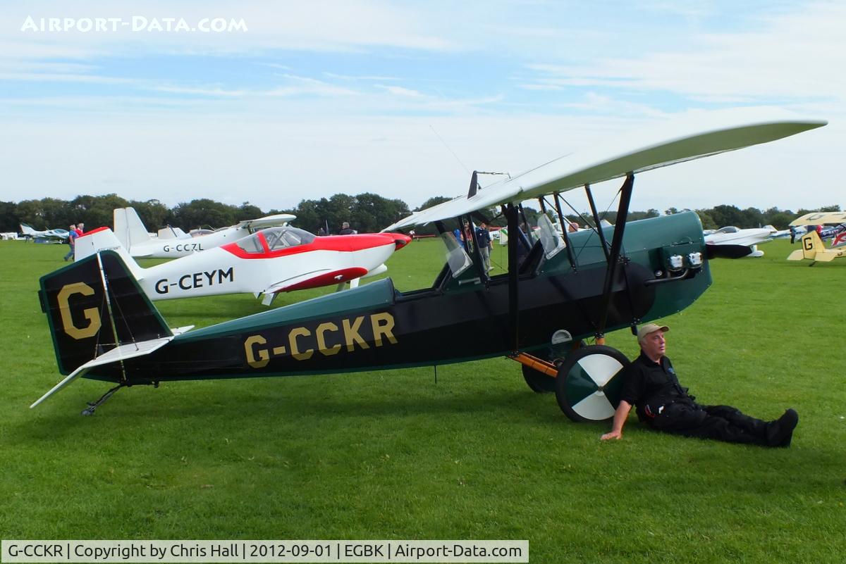 G-CCKR, 2004 Pietenpol Air Camper C/N PFA 047-12295, at the at the LAA Rally 2012, Sywell