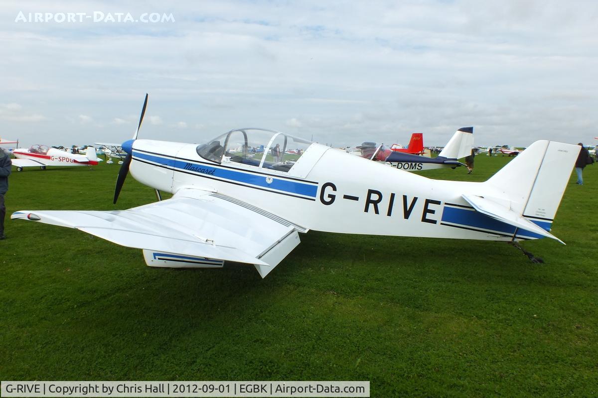 G-RIVE, 2007 Jodel D-153 Mascaret C/N PFA 235-12856, at the at the LAA Rally 2012, Sywell