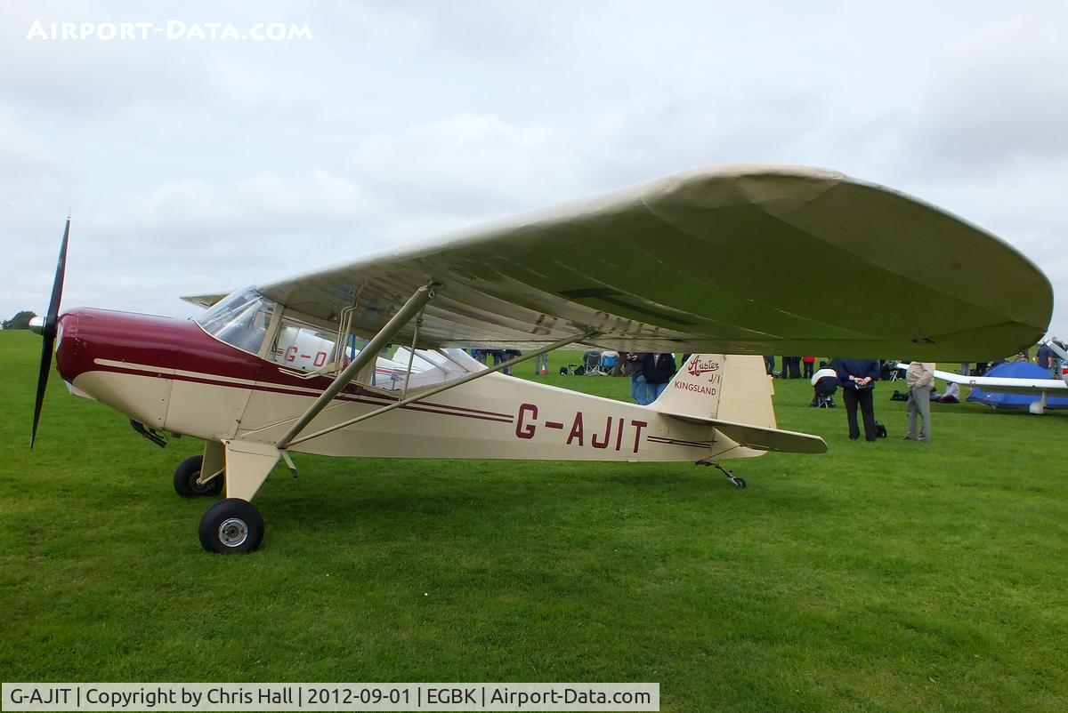 G-AJIT, 1946 Auster J-1 Kingsland C/N 2337, at the at the LAA Rally 2012, Sywell
