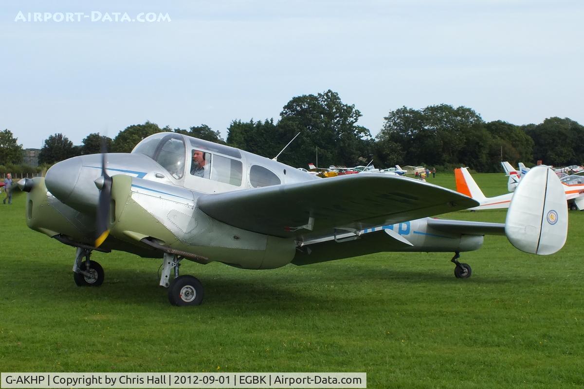 G-AKHP, 1947 Miles M65 Gemini 1A C/N 6519, at the at the LAA Rally 2012, Sywell