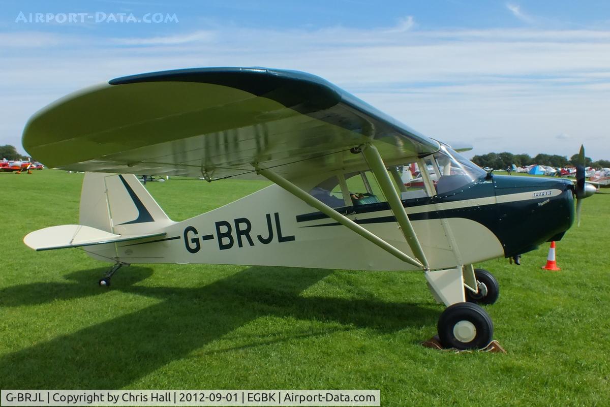 G-BRJL, 1948 Piper PA-15 Vagabond Vagabond C/N 15-157, at the at the LAA Rally 2012, Sywell
