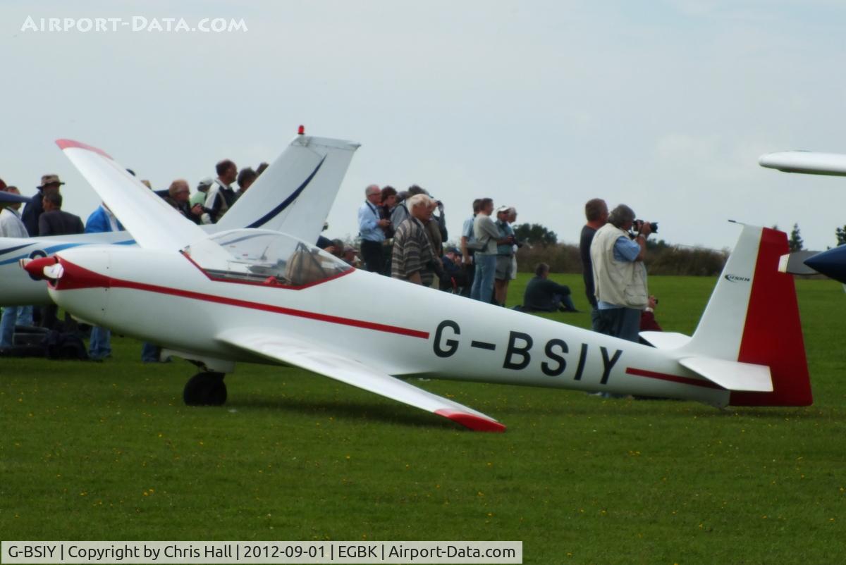 G-BSIY, 1968 Schleicher ASK-14 C/N 14005, at the at the LAA Rally 2012, Sywell