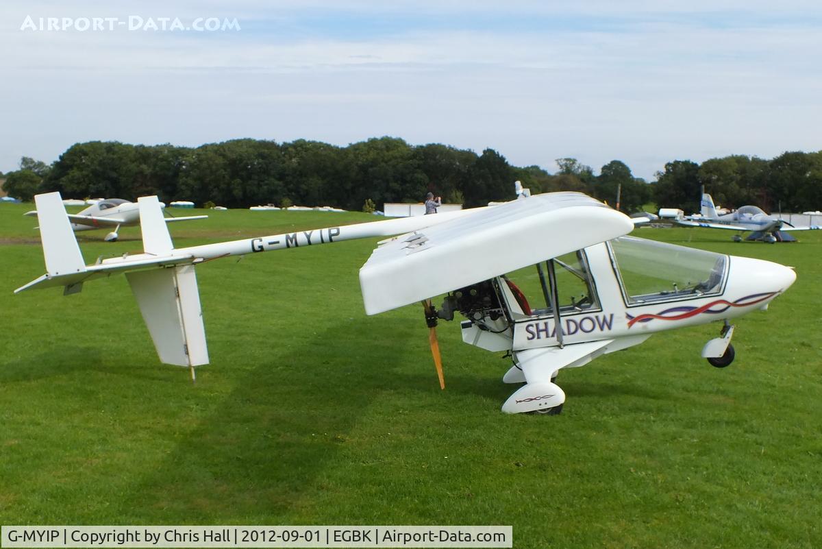 G-MYIP, 1993 CFM Shadow Series DD C/N K198, at the at the LAA Rally 2012, Sywell