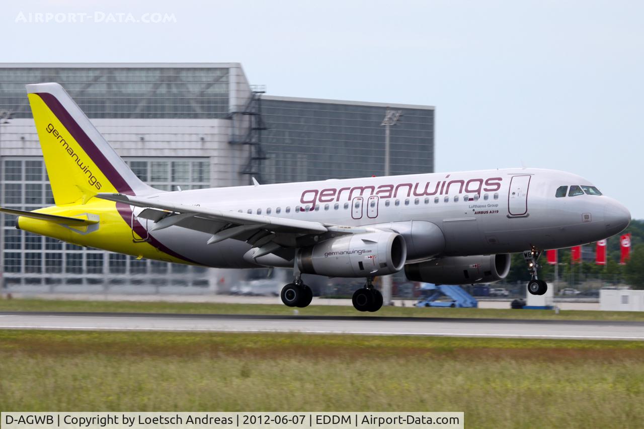 D-AGWB, 2006 Airbus A319-111 C/N 2833, Germanwings