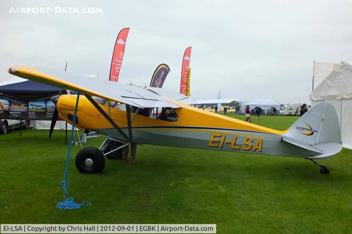 EI-LSA, 2009 Cub Crafters CC11-160 Carbon Cub SS C/N CC11-00096, at the at the LAA Rally 2012, Sywell