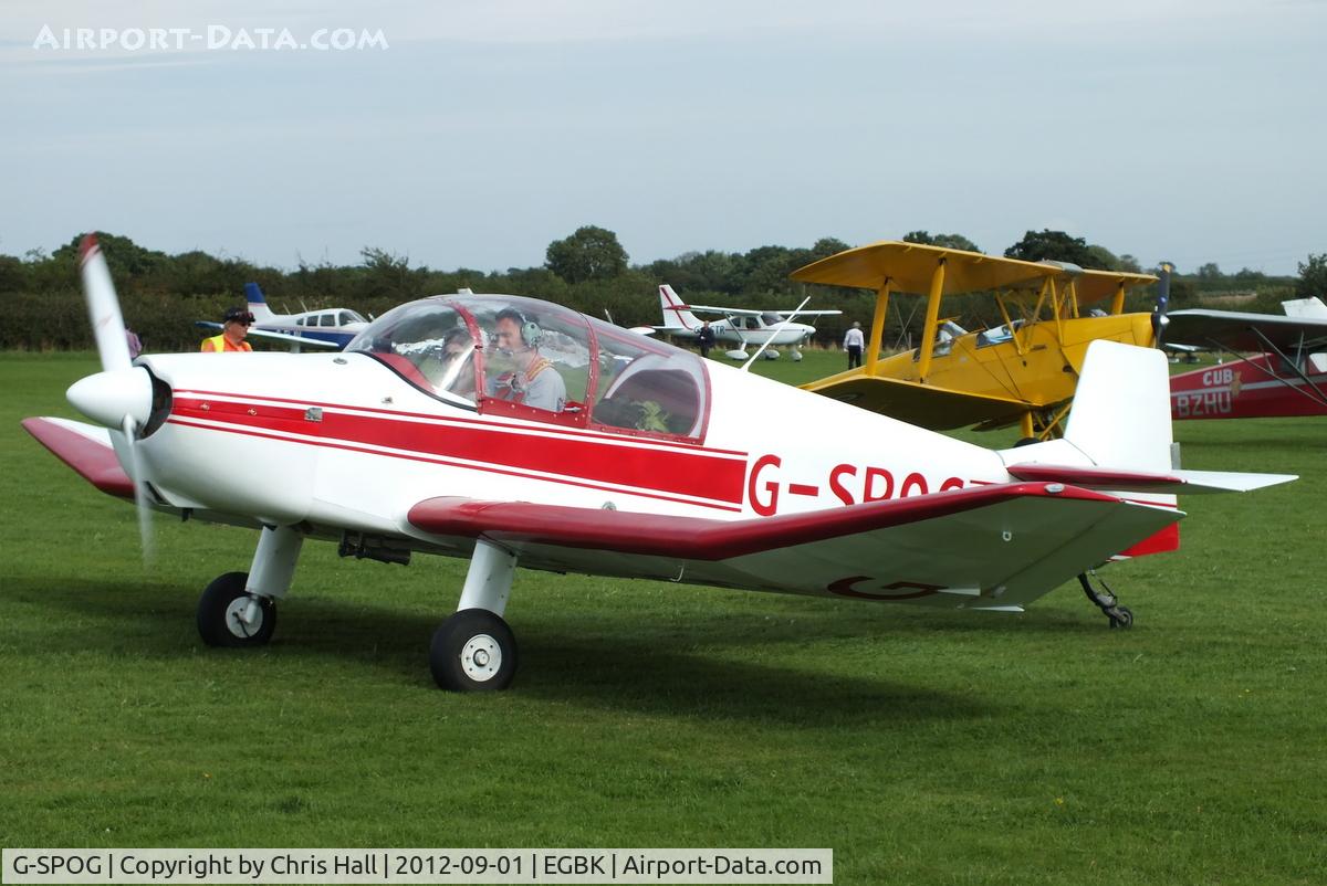 G-SPOG, 1962 SAN Jodel DR-1050 Ambassadeur C/N 155, at the at the LAA Rally 2012, Sywell