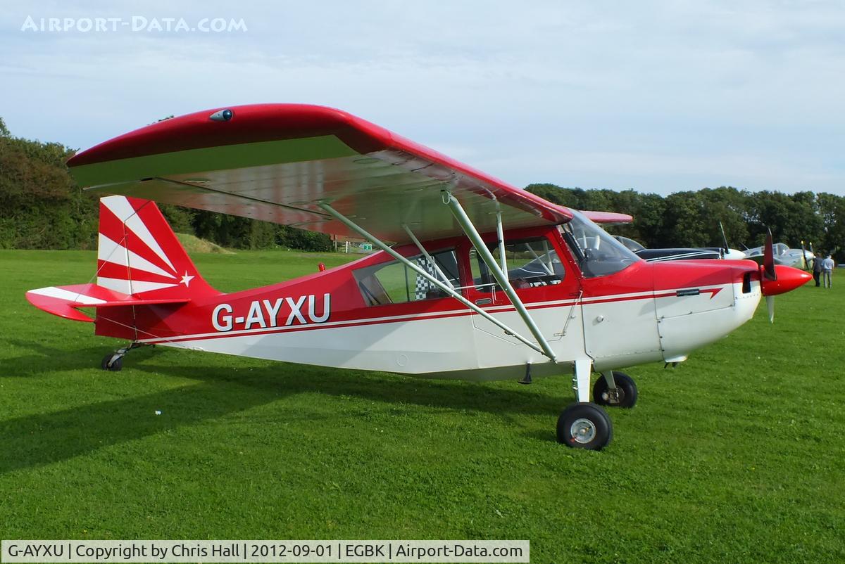 G-AYXU, 1969 Bellanca 7KCAB Citabria C/N 232-70, at the at the LAA Rally 2012, Sywell