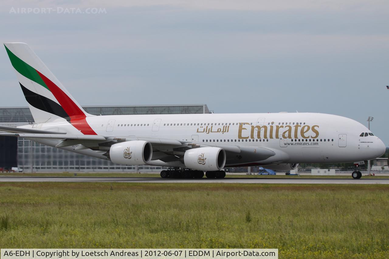 A6-EDH, 2009 Airbus A380-861 C/N 025, Emirates UAE50