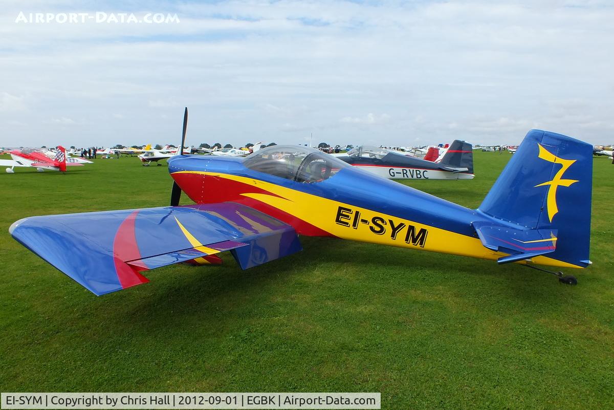 EI-SYM, Vans RV-7 C/N 72940, at the at the LAA Rally 2012, Sywell