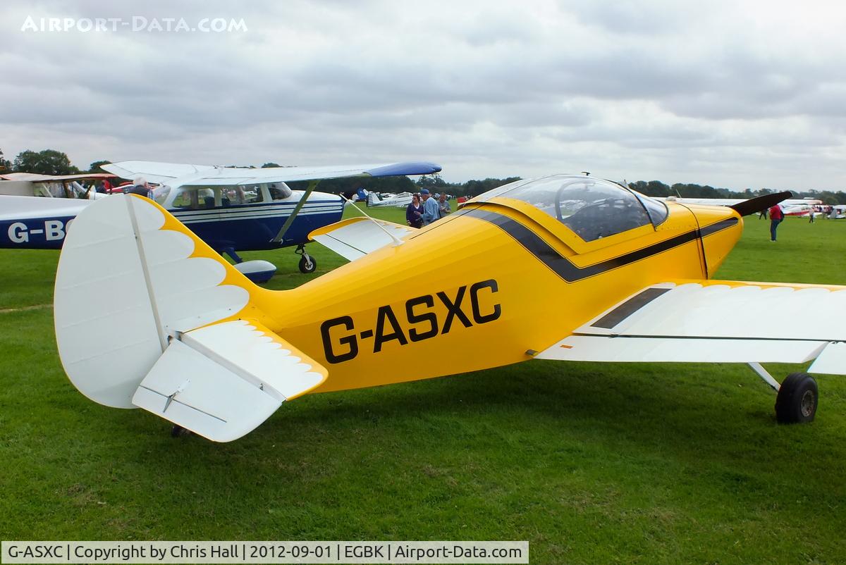 G-ASXC, 1951 SIPA 903 C/N 8, at the at the LAA Rally 2012, Sywell